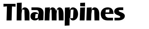 Thampines шрифт