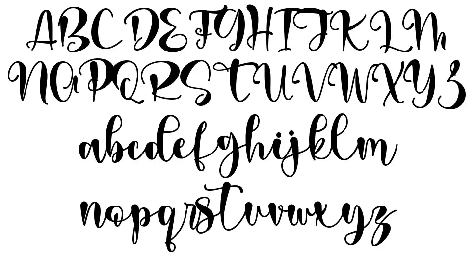 Thankmomfont specimens