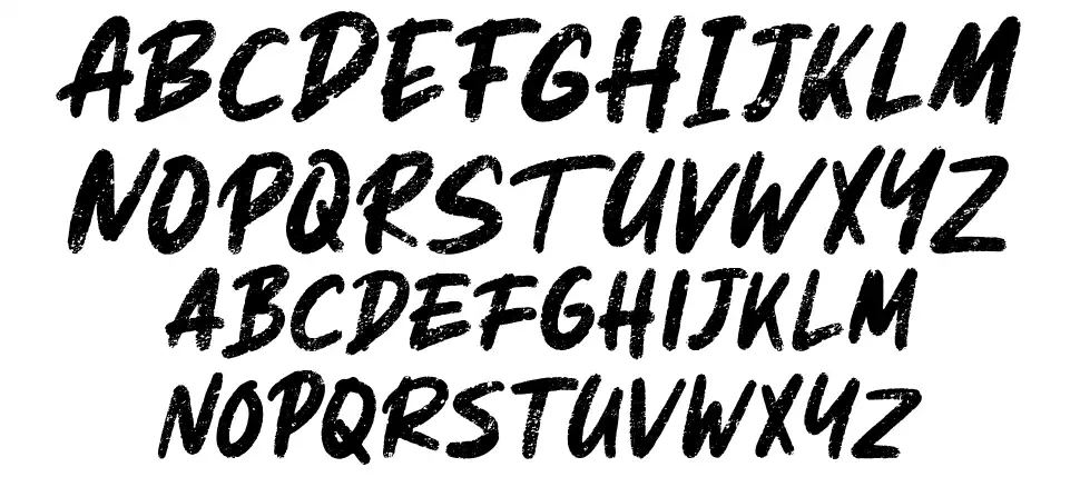 Tharon font specimens