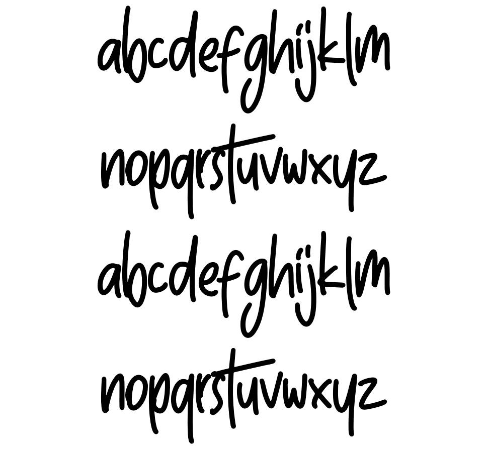 The Absolute font Örnekler
