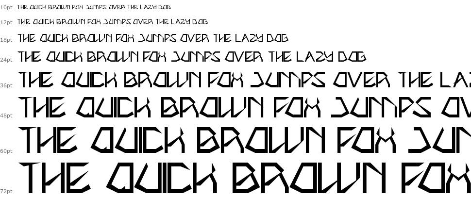 The Amazing Me font Waterfall