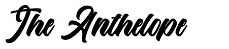 The Anthelope font