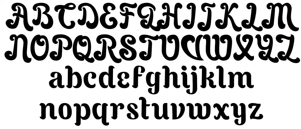 The Archiesfont specimens