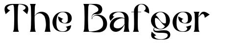 The Bafger font