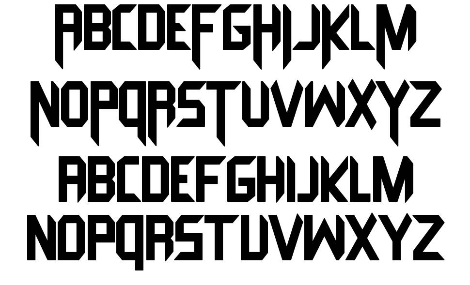 The Beast font