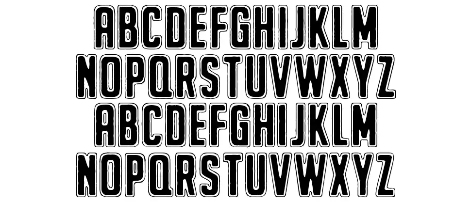 The Beginning Of Memoryfont specimens