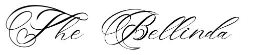 The Bellinda шрифт