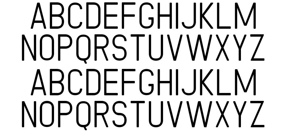 The Bellovia Sans font specimens