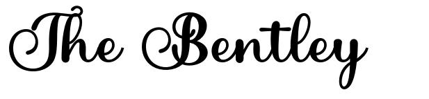The Bentley font