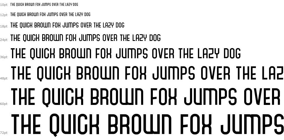 The Bewlay Br1 font Waterfall