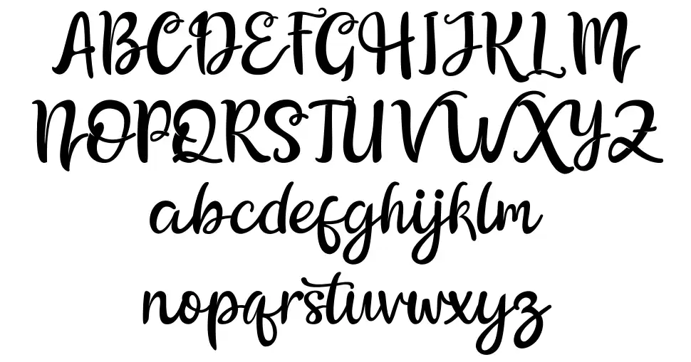 The Billowfont specimens
