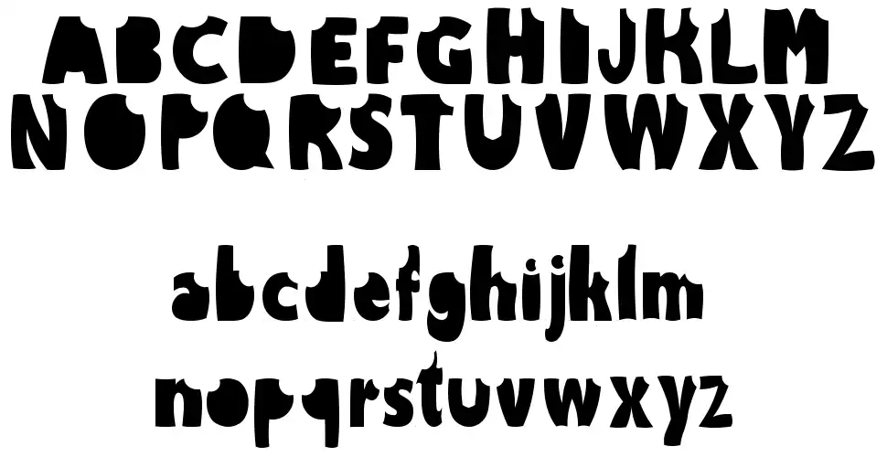 The Bite font specimens