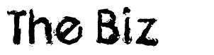 The Biz шрифт