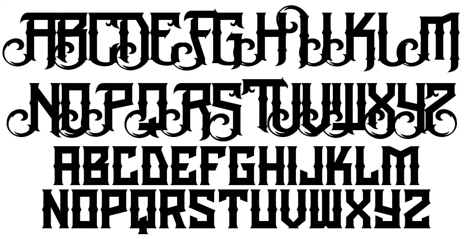 The Black Veil font by Mikrojihad Inc. FontRiver