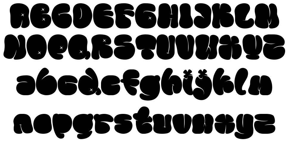 The Bold Street font specimens