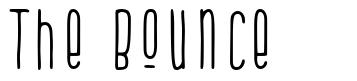 The Bounce font