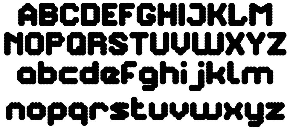 The Brain font specimens