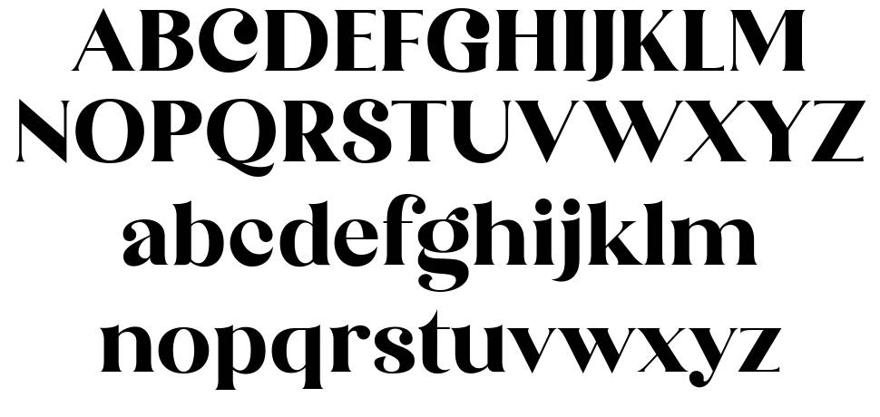 The Brande and Lotaline schriftart