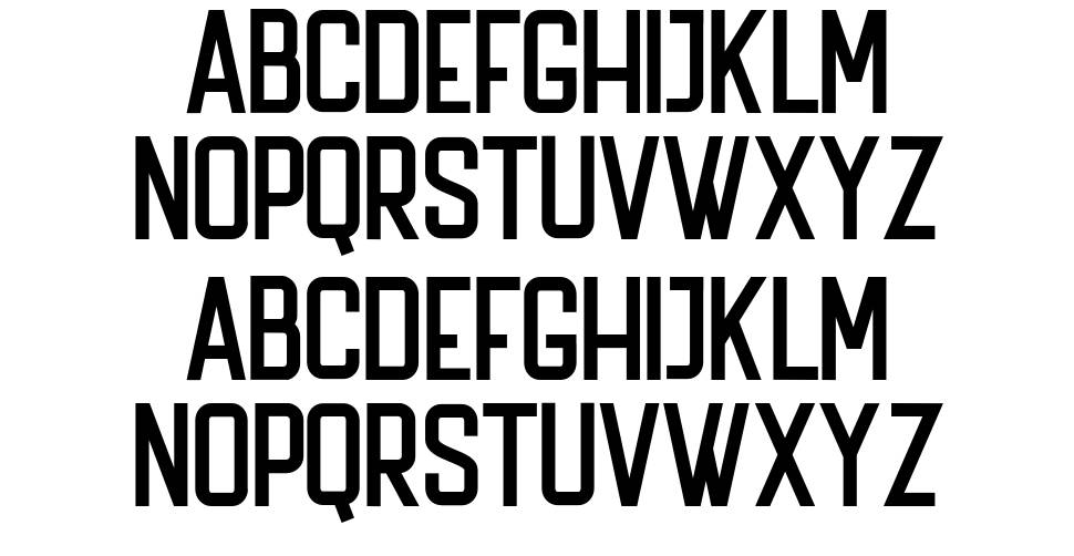 The Bredan Sans font specimens