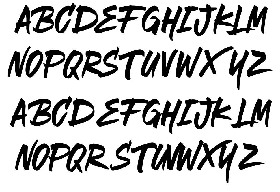 The Bregym font