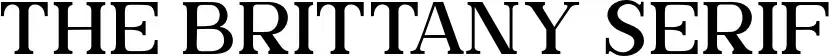 The Brittany Serif