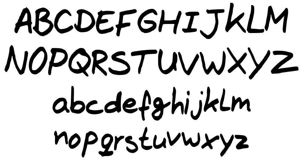The Brown Fox font specimens
