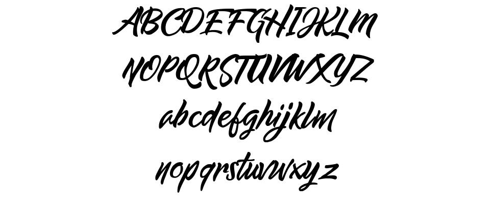 The Bugatten font
