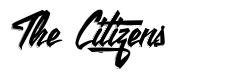 The Citizens 字形