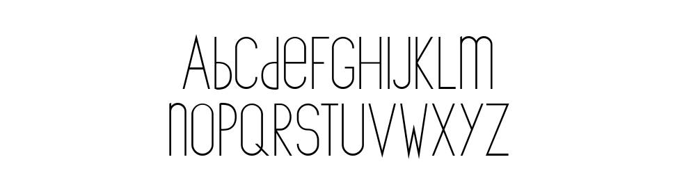 The Copenhagener 字形 标本