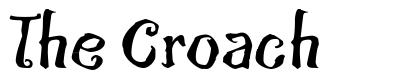 The Croach шрифт