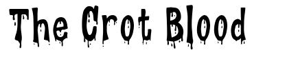 The Crot Blood font
