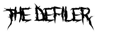 The Defiler шрифт