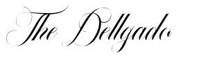The Dellgado font