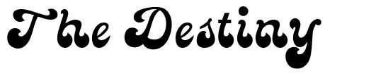 The Destiny font