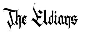 The Eldians písmo