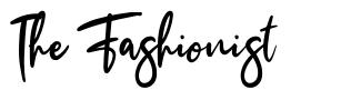 The Fashionist шрифт