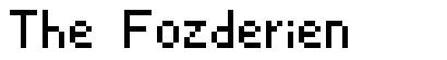 The Fozderien font