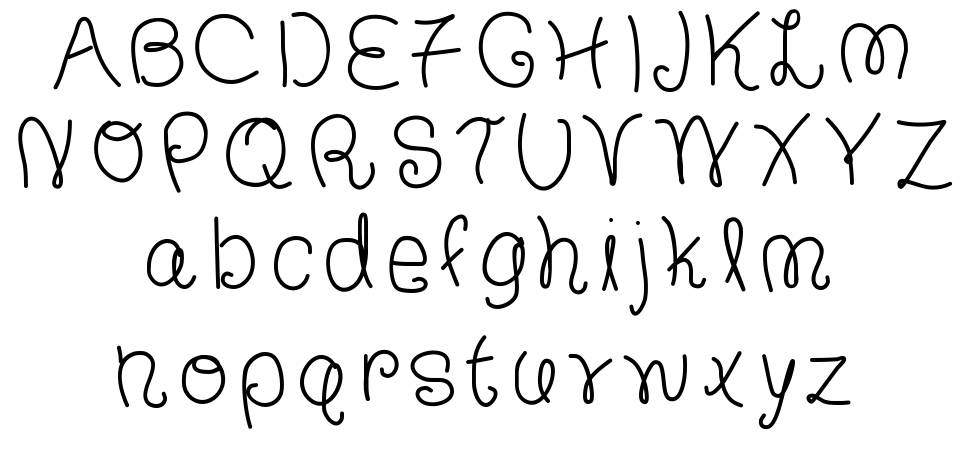 The Francesca Font font specimens