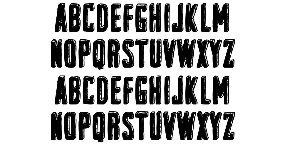The Gallery font specimens
