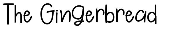 The Gingerbread font