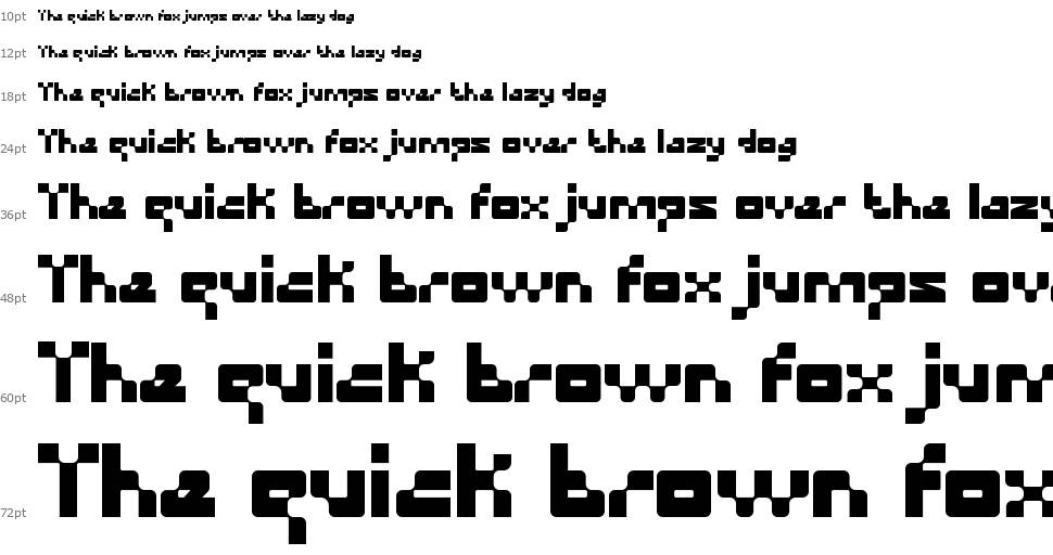 The Glitch font Şelale
