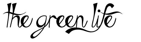 The Green Life font