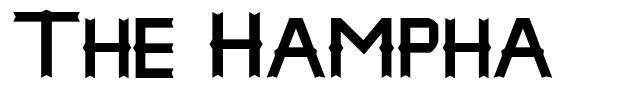 The Hampha font