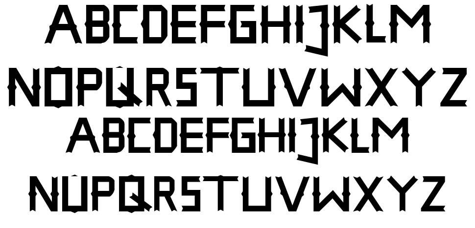 The Hampha font
