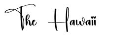 The Hawaii schriftart