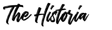The Historia шрифт