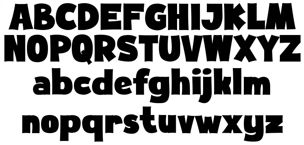 The Houndfont specimens