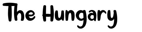 The Hungary font