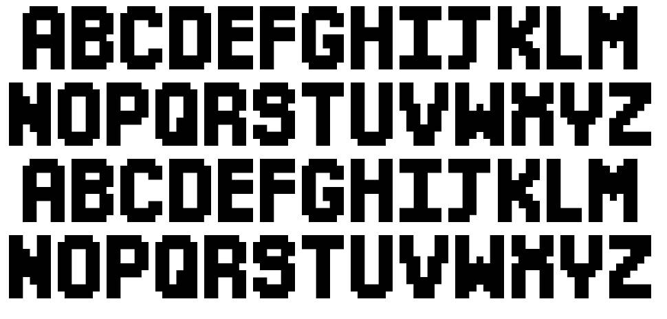 The Impostor font specimens