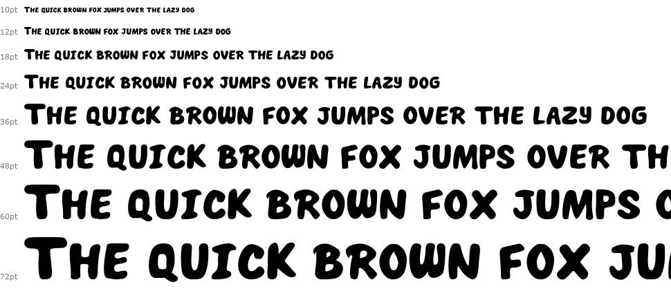 The Jack Marron font Şelale